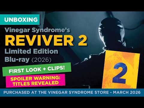 REVIVER 2 - Vinegar Syndrome Blu-ray UNBOXING and revealer - What's on the disc? (SPOILER INDICATED)