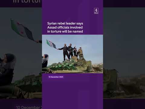 Syrian rebel leader seeks Assad officials