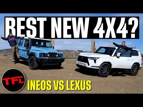 Ineos Grenadier vs. Lexus GX 550: Off-Road Showdown