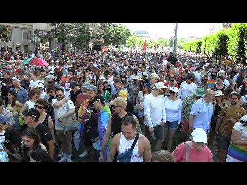 Budapest Pride celebrates record turnout despite Orban's ban | AFP