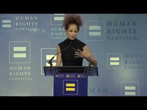 Sherri Saum Receives the HRC Ally For Equality Award