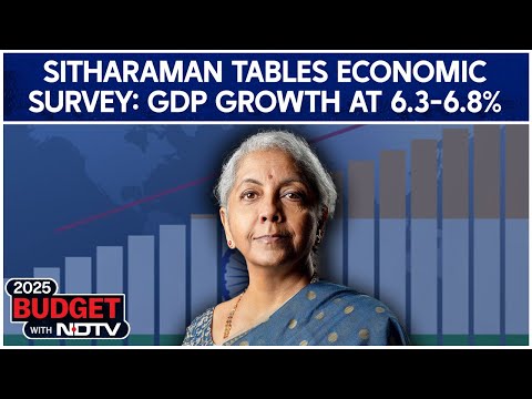 Nirmala Sitharaman Tables Economic Survey: GDP Growth At 6.3-6.8%, Inflation To Stay Under Control