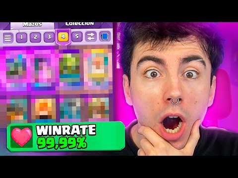 El mazo con mayor % de victorias en Clash Royale!!
