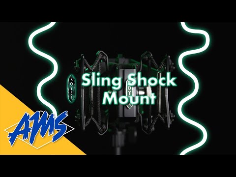 The Royer Labs RSM-SS1 Sling-Shock may be the BEST microphone shock mount you’ll ever use!