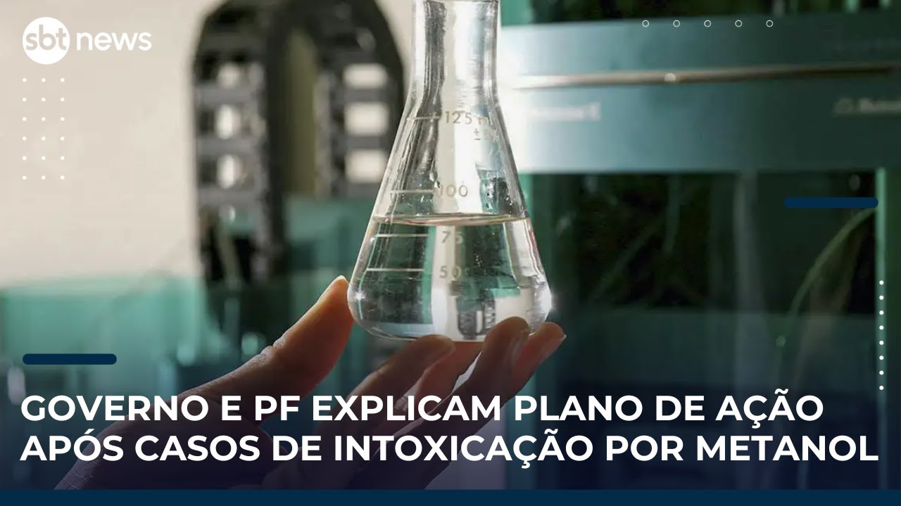 🔴 AO VIVO governo e PF explicam plano de ação diante dos casos de intoxicação por metanol