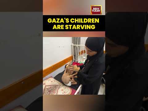 Gaza’s Children Face Starvation | #gaza  #starvation  #indiatoday  #shorts