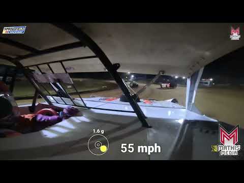 #164 Michael Muskrat - Super Stock - 11-1-2025 Springfield Raceway - In Car Camera - dirt track racing video image