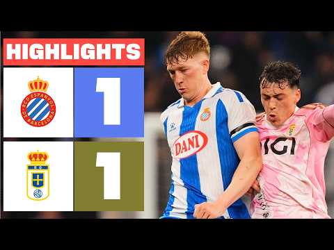 RCD ESPANYOL 1 - 1 REAL OVIEDO | RESUMEN LALIGA EA SPORTS