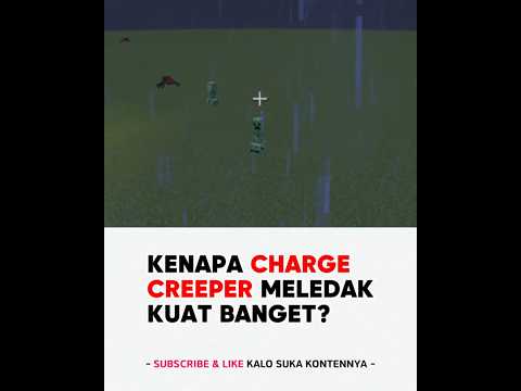 CARA KERJA CHARGE CREEPER MINECRAFT