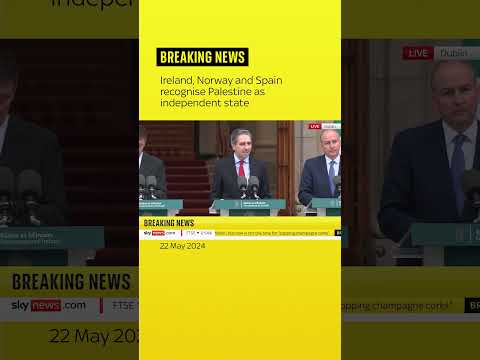 Ireland, Norway and Spain recognise Palestine as independent state