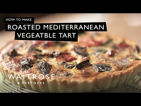 Roasted Mediterranean Vegetable Tart | Waitrose - UCFNJOpACpCFRH_Fm_66L3iw