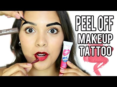 Beauty Busters: Poop or Woop? PEEL OFF MAKEUP TATTOOS?! - UCIOUkPJZtWThQBtkCRniSBw