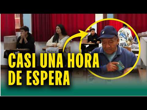UNI inicia votación con 50 minutos de retraso por ausencia de miembros de mesa