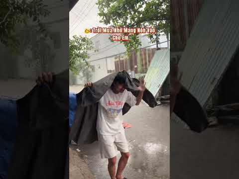 May mà có áo mưa #côngviệc #dochoitreemthongminh #dochoitreem