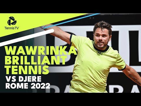 Stan Wawrinka Sets Up Djokovic 3rd Round Meeting In Rome! | Rome 2022 Highlights