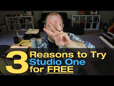 3 Reasons to Try #StudioOne for FREE