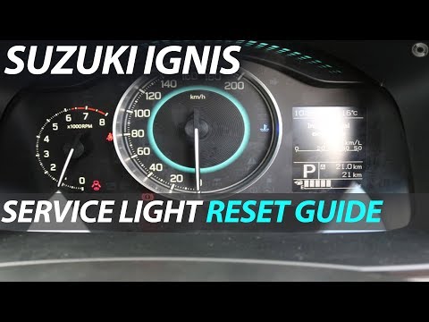 Come Resettare La Spia Del Service Della Suzuki Ignis Suzuki Ignis MK 3