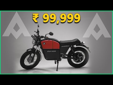 Home delivery of Electric Motorcycle | Atum Vader - India's first Electric cafe racer