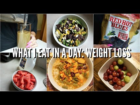 WHAT I EAT IN A DAY TO LOSE WEIGHT // VEGAN: HOW I LOST 15LBS | JuicyJas - UCqTR5f7YkGro3cPv23SqcqQ