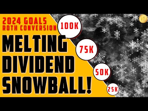 Melting Dividend Snowball | Rule 72T | Roth Conversion | 2024 Portfolio Goals