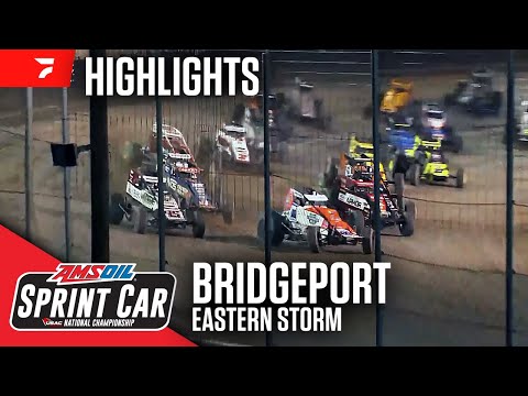Round #2 | USAC Eastern Storm at Bridgeport Speedway 6/12/24 | Highlights - dirt track racing video image