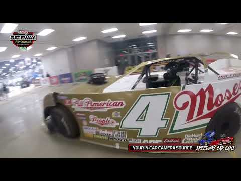 #4 Ryan Wilson at the Gateway Dirt Nationals 2024 Super Late Model - dirt track racing video image