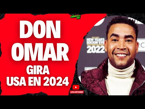 Don Omar anuncia Gira en USA para 2024