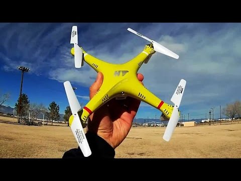 HT F801 Quadcopter Drone Test Flight - UC90A4JdsSoFm1Okfu0DHTuQ