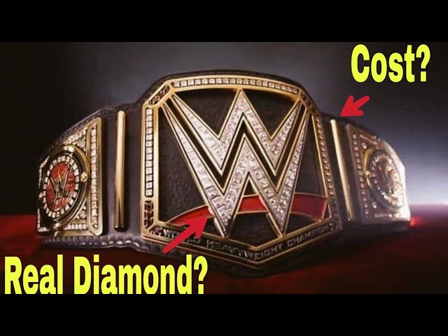 Is The WWE Belt Real Gold and Diamonds?