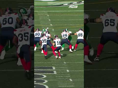 Tout un début de match pour les Alouettes à Regina!🏈👀