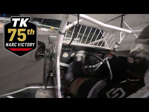 TK’s 75th NARC King of the West Win at Petaluma Speedway - dirt track racing video image
