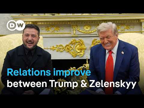 How does the Ukrainian public respond to the meeting between Trump and Zelenskyy? | DW News