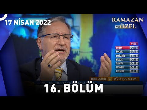 Prof. Dr. Mustafa Karataş ile Sahur Vakti - 17 Nisan 2022