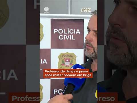 Professor de dança é preso após matar homem em briga #Shorts #CidadeAlerta