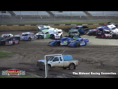 Win &amp; Wreck Reel - Cedar Lake Speedway 05/21/2022 - dirt track racing video image