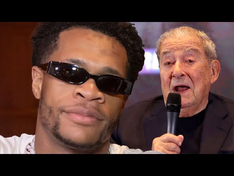 Devin Haney CLAPS BACK at “TRACK STAR” DISS from Bob Arum on Brian Norman fight