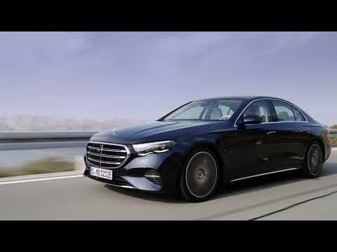 Mercedes Benz E Class Exclusive Footage Driving Scenes