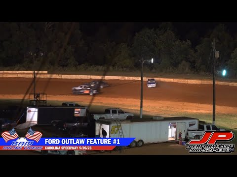 Ford Outlaw Feature #1 - Carolina Speedway 5/26/23 - dirt track racing video image