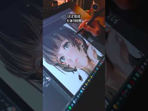 【イラストメイキング】依頼を受けて、アイコン描いてみた#shorts #イラスト #speedpaint