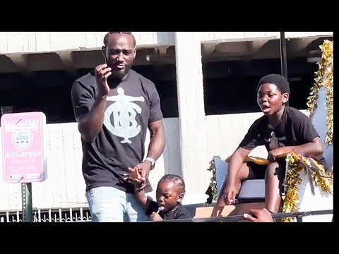 Terence Crawford EXCLUSIVE: Behind The Scenes at Canelo Victory Parade Celebration