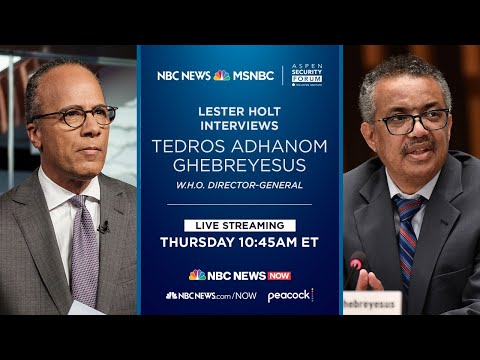 Watch Live: Lester Holt moderates WHO panel