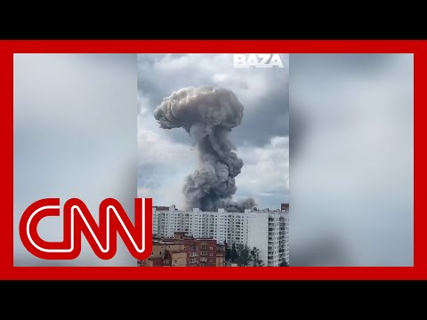 Large blast at industrial plant near Moscow injures dozens