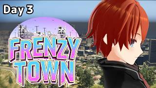【#FRENZYTOWN】今日はどんな悪い事ができるかな？Day3 GTA5【#法生コウ/Vtuber】