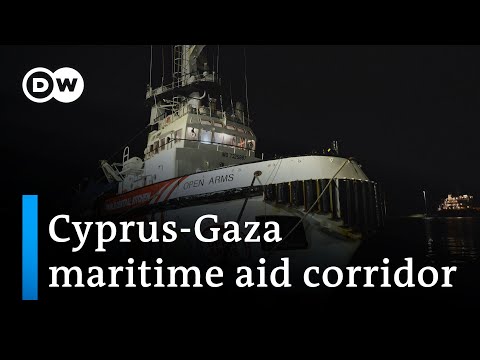 Spanish ship to test sea aid corridor to Gaza | DW News