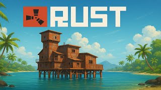 YouTube thumbnail for PrinceVidz's video titled 'I Built and Lived in a Solo Ocean Compound'