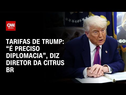 ​É preciso diplomacia e pragmatismo com tarifas de Trump, diz especialista | LIVE CNN