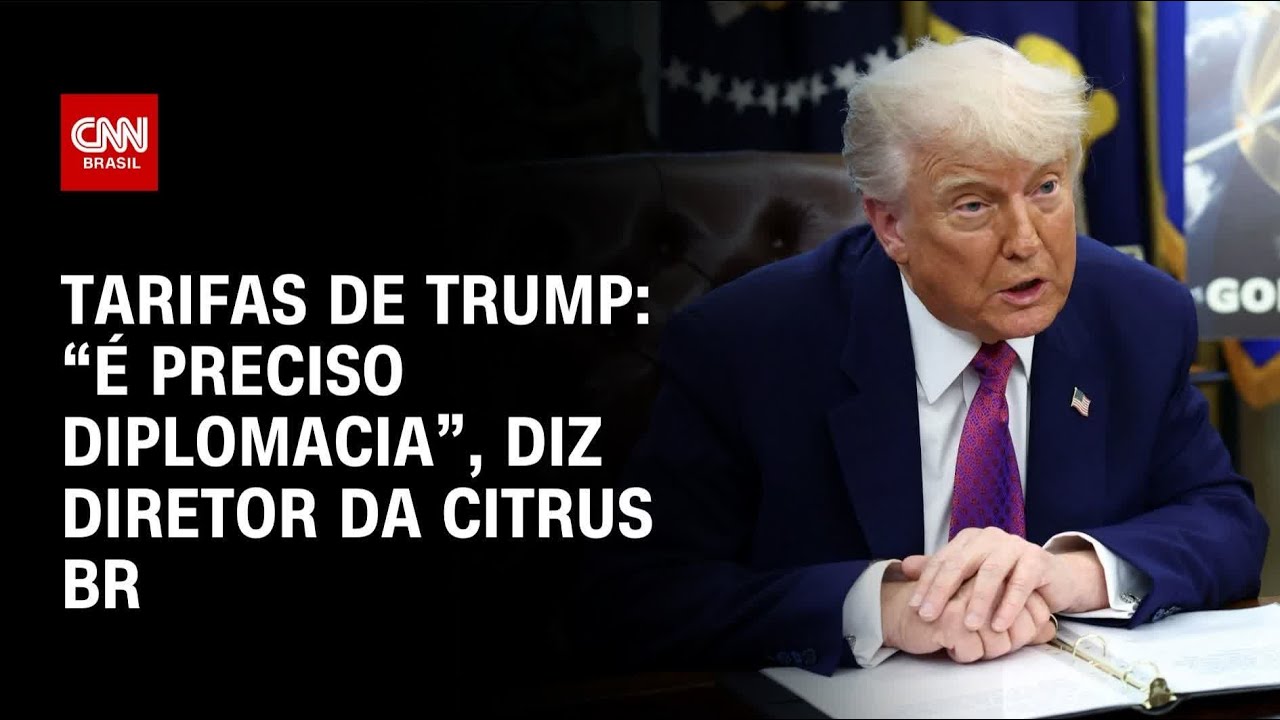 É preciso diplomacia e pragmatismo com tarifas de Trump diz especialista | LIVE CNN