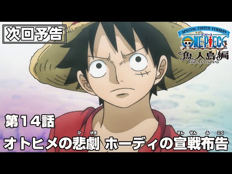 「SPECIAL EDITED VERSION『ONE PIECE』魚人島編」第14話予告「オトヒメの悲劇　ホーディの宣戦布告」