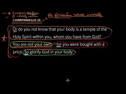 1 Corinthians 6:19–20 // Flee Sexual Immorality!