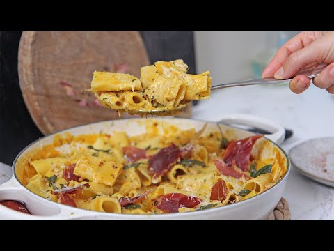 Laura Vitale Makes Crispy Prosciutto & Squash Pasta